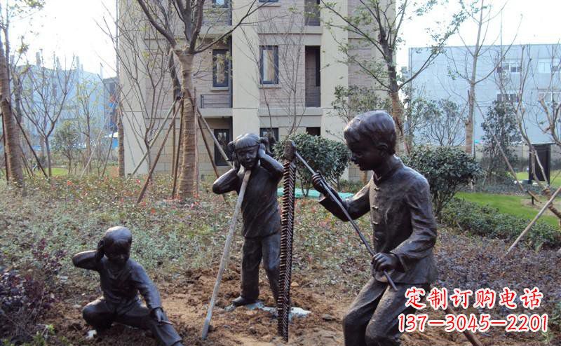 北京中领雕塑 | 为儿童景观带来美好的铜雕塑