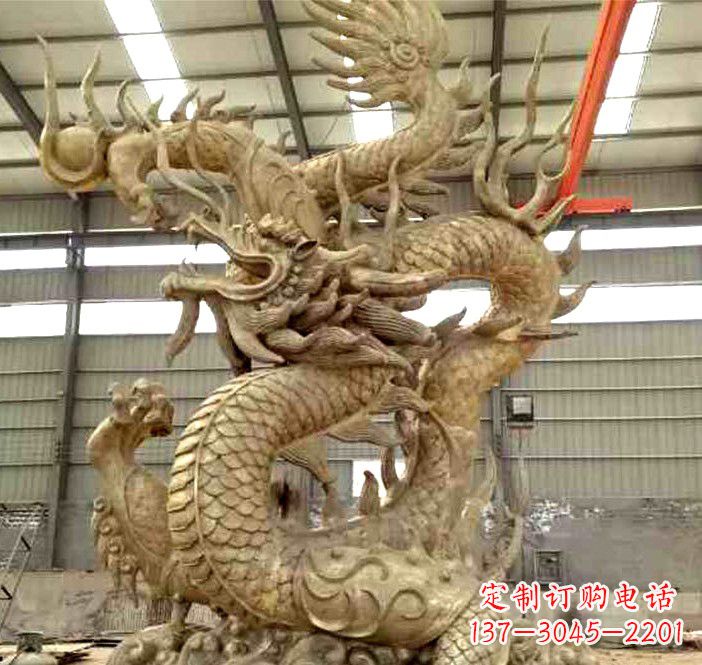 北京飞龙铜雕塑