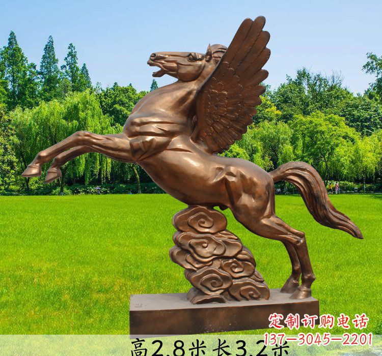 北京飞马铜雕222