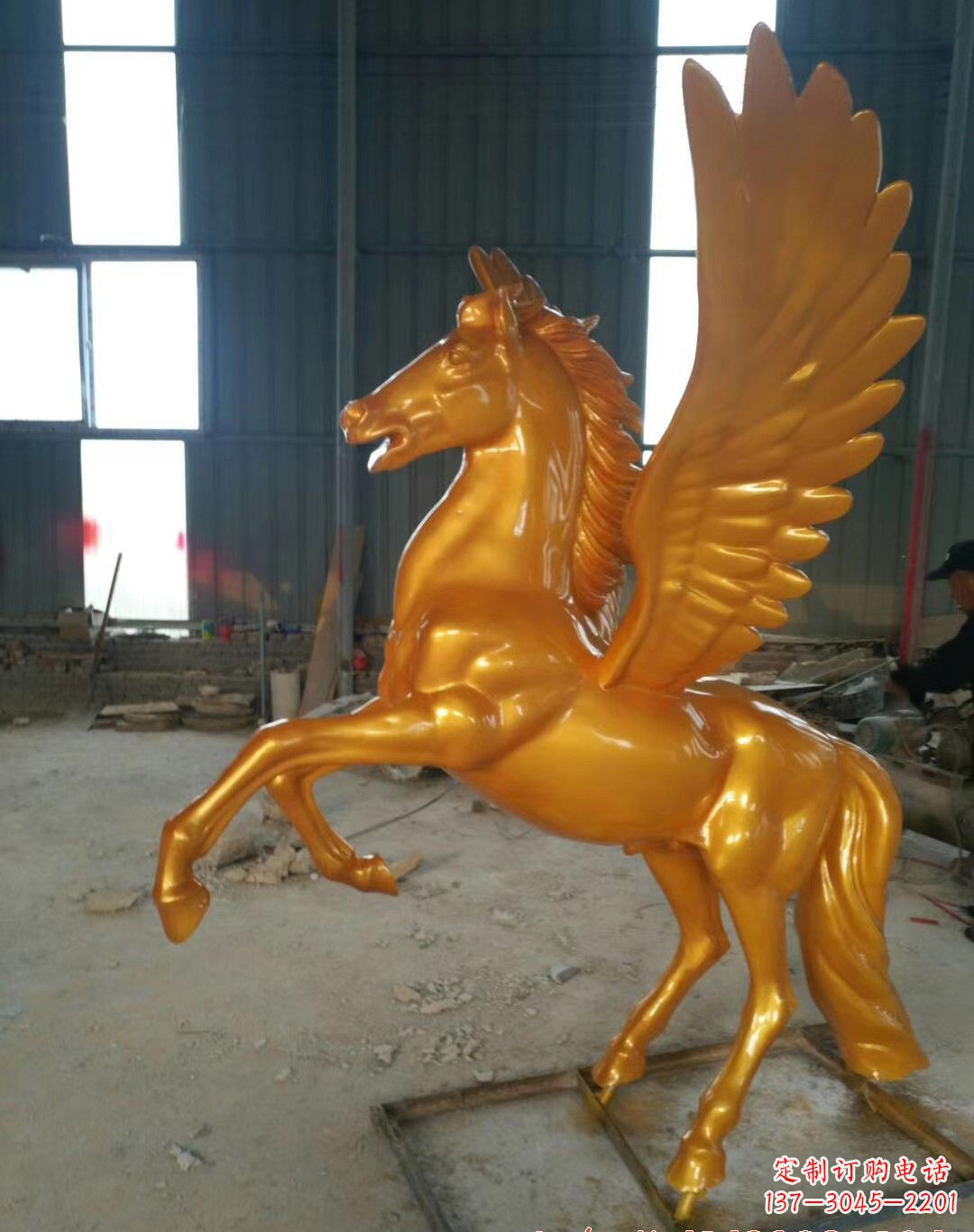 北京飞马铜雕——精美的马雕塑