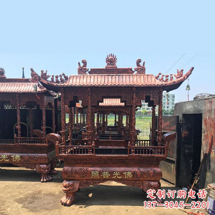 北京精美铜香炉雕塑