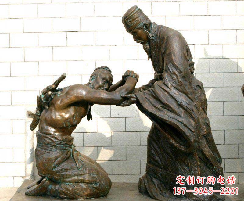 北京中领雕塑——传承古代文化的名人铜雕