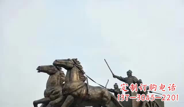 北京文艺复兴风格马车雕塑