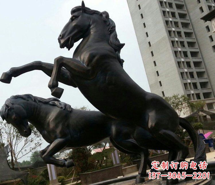 北京高雅实木动物雕塑