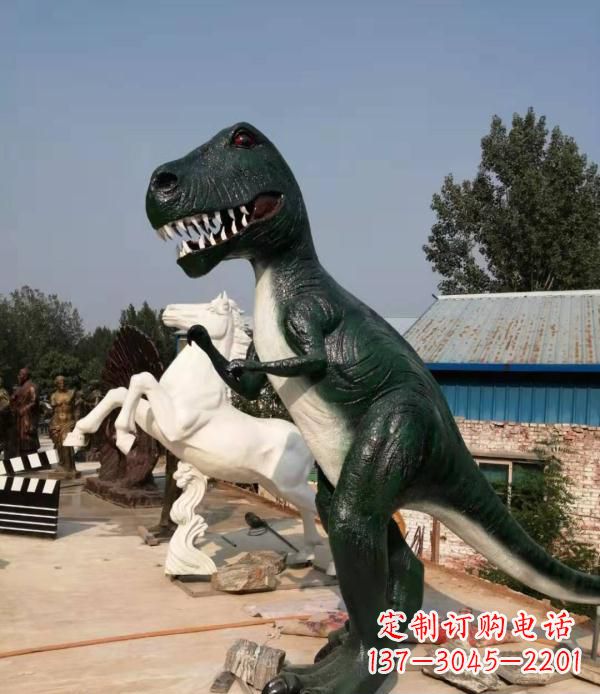 北京玻璃钢仿真恐龙雕塑