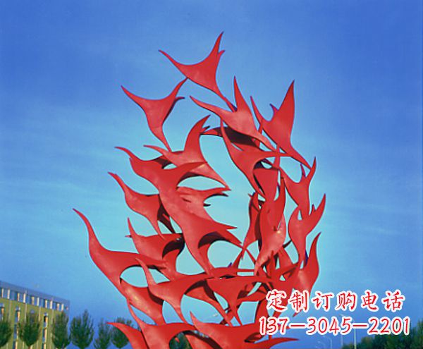 北京立体不锈钢大雁雕塑