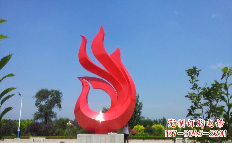 北京艺术荟萃的凤凰雕塑