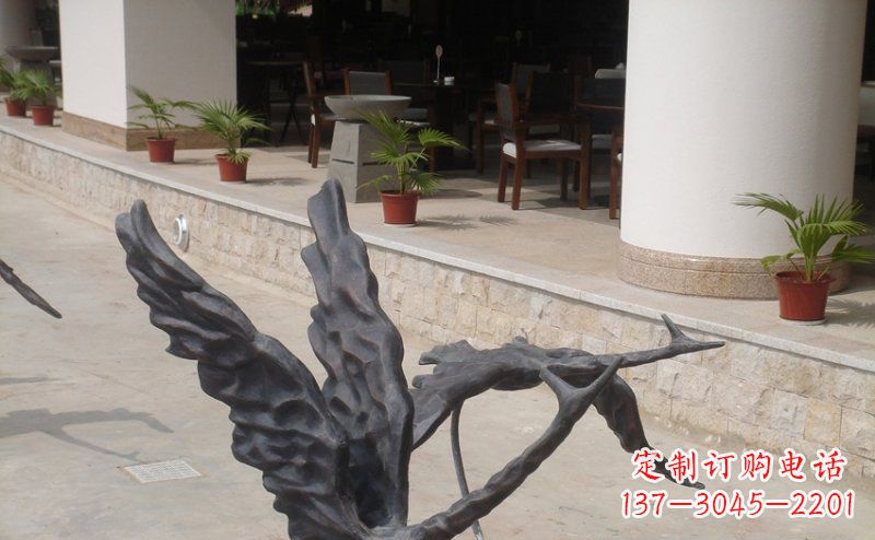 北京中领雕塑精美大雁铜雕