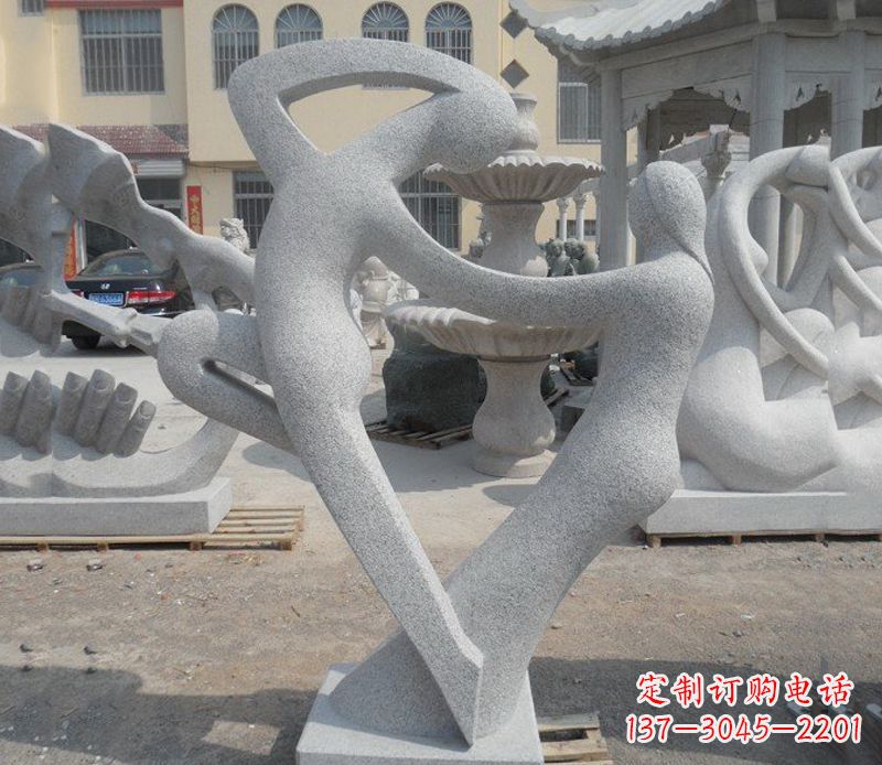 北京中领雕塑独具匠心的“浪漫幸福·情侣小品雕塑”
