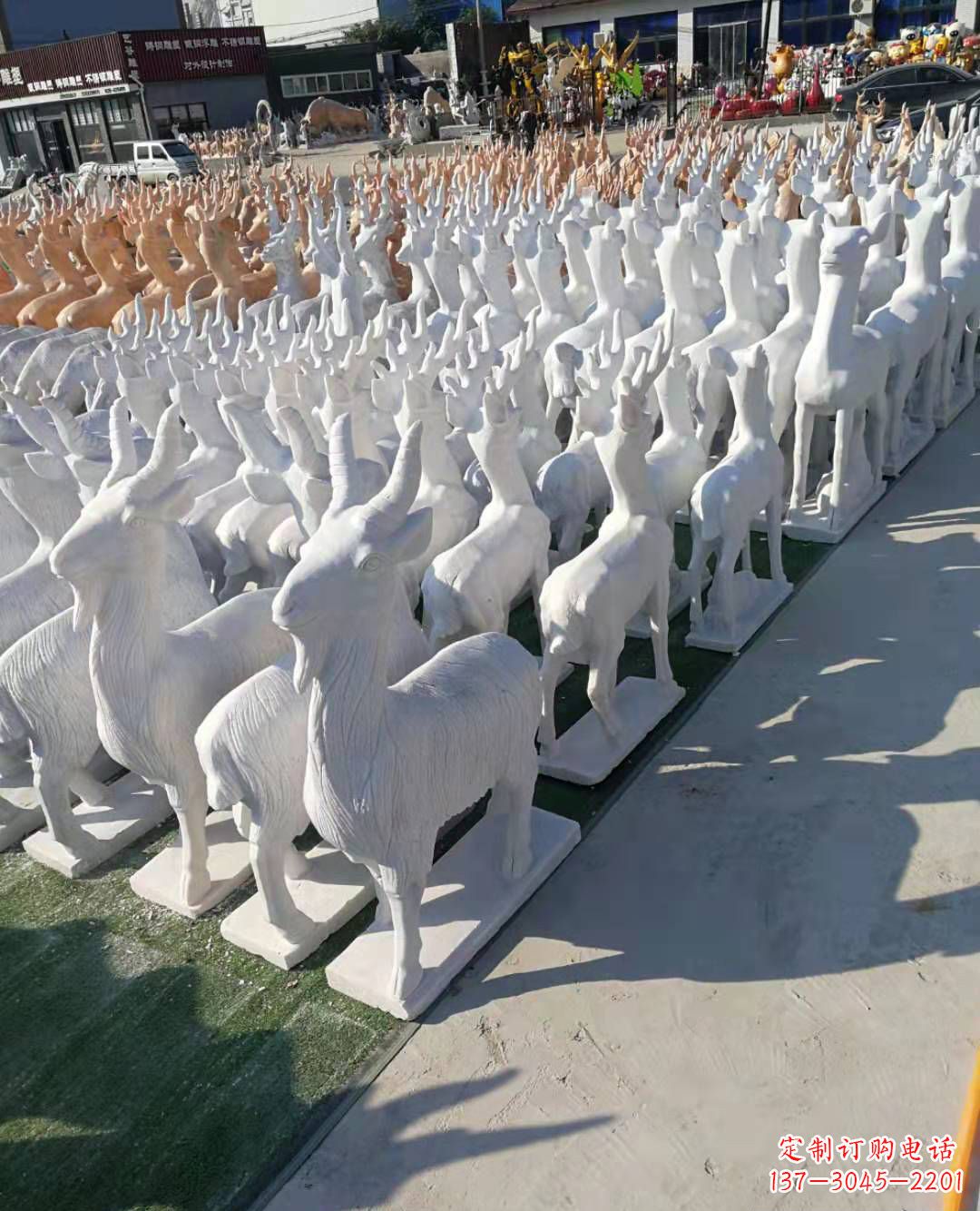 北京大理石羊雕塑