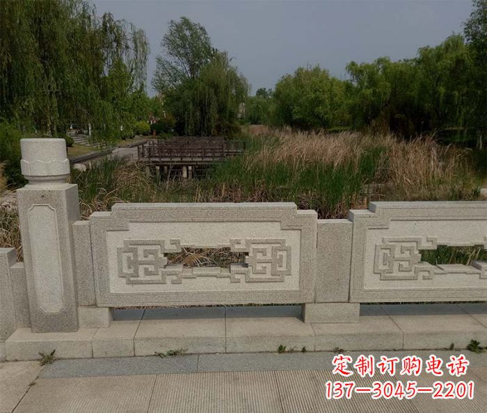 北京优雅大气的公园栏板雕塑