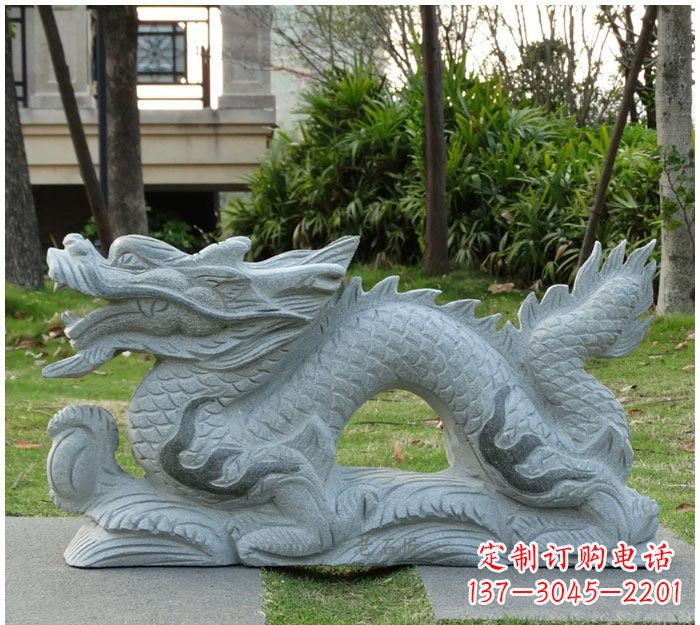 北京精美雕刻的大理石龙雕塑