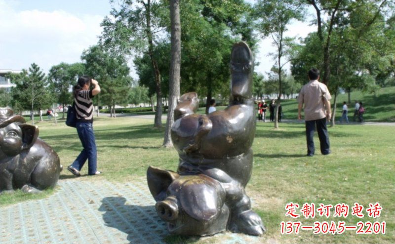 北京产品名称中领雕塑铜质动物雕塑