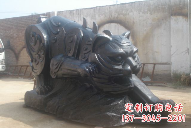 北京中领雕塑精美铜老虎雕塑