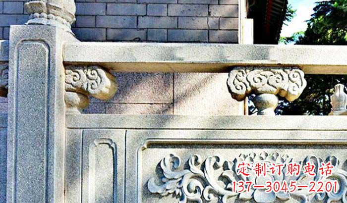北京公园仿古石栏板_2