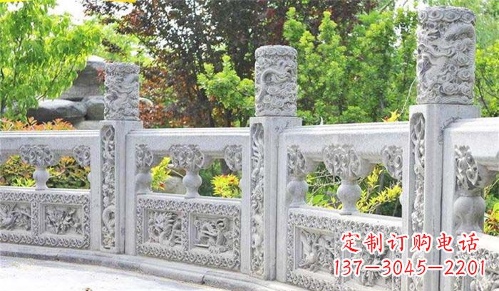 北京公园仿古石栏板_1