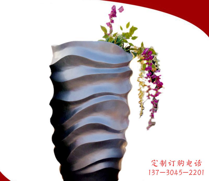 北京公园花盆景观雕塑