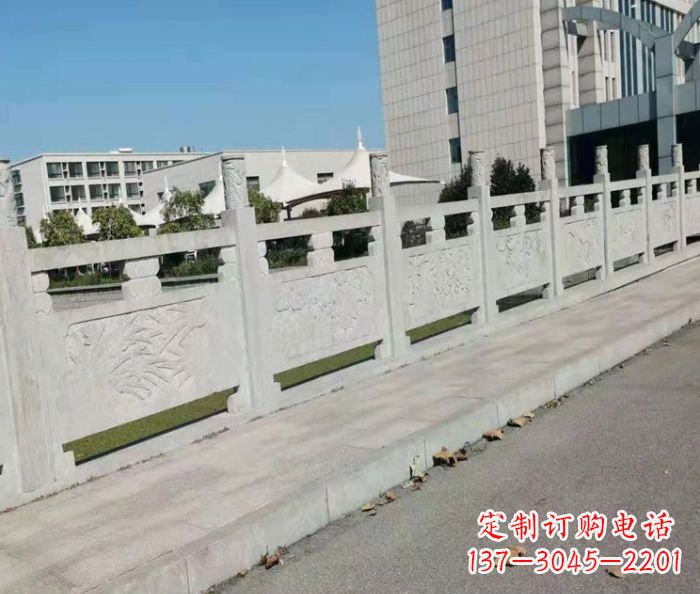 北京精美大理石浮雕栏板