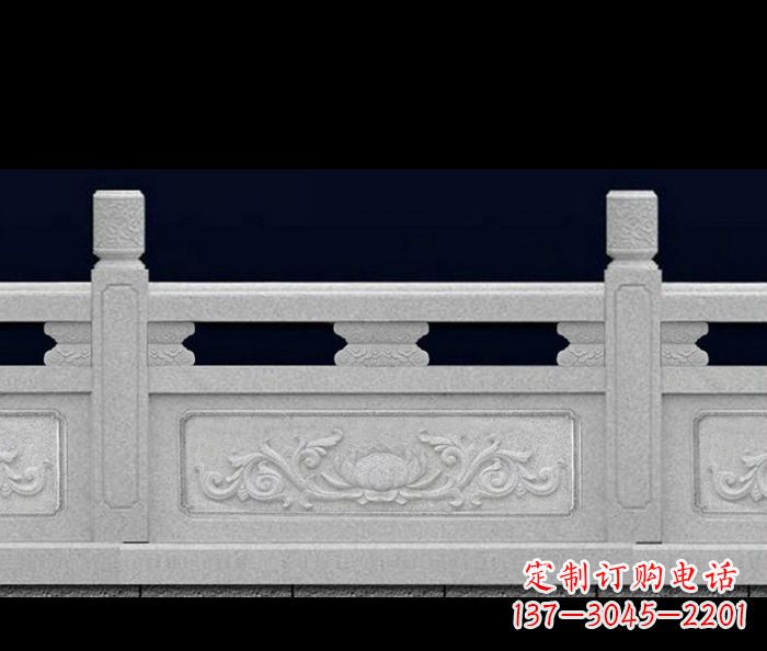 北京公园大理石栏板雕塑