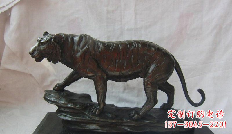 北京高质量老虎铜雕