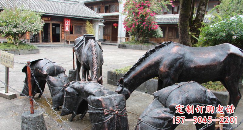 北京中领雕塑定制的铜动物雕塑
