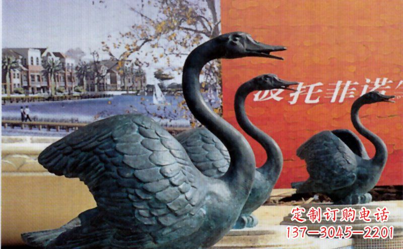 北京优质青铜天鹅雕塑