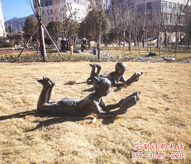 北京精致的儿童仿铜雕塑