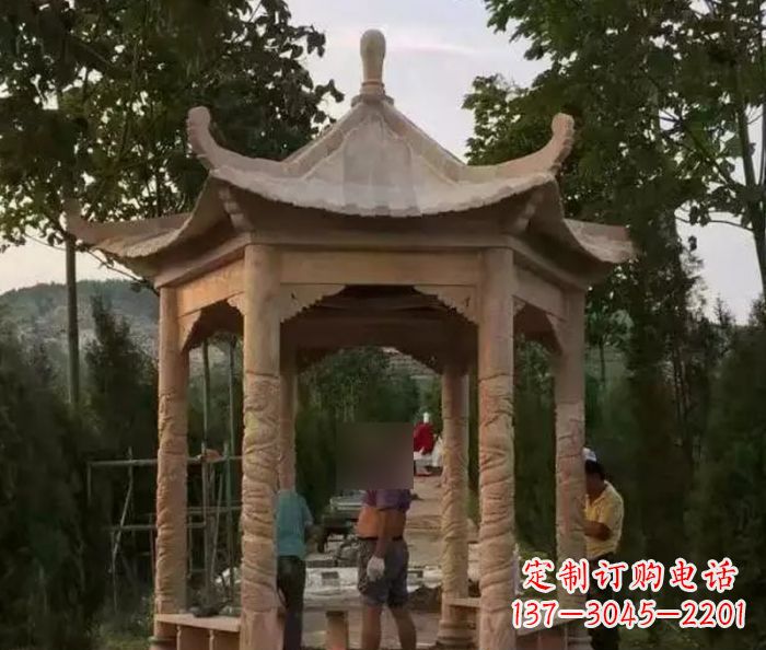 北京中领雕塑凉亭雕塑