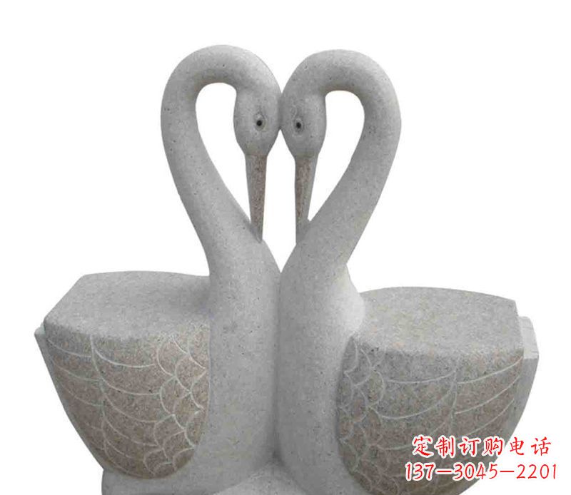 北京艺术级天鹅石雕
