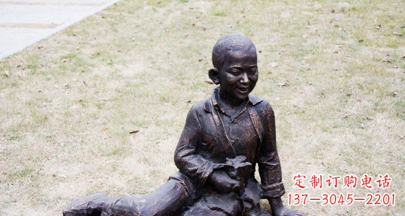 北京儿童景观铜雕
