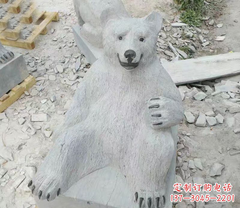 北京狗熊石雕