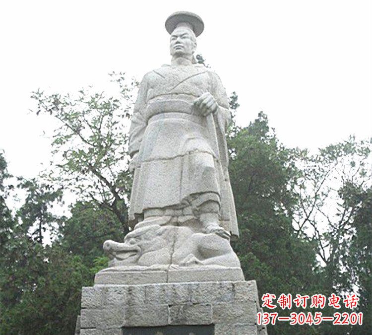 北京古代名人大禹石雕