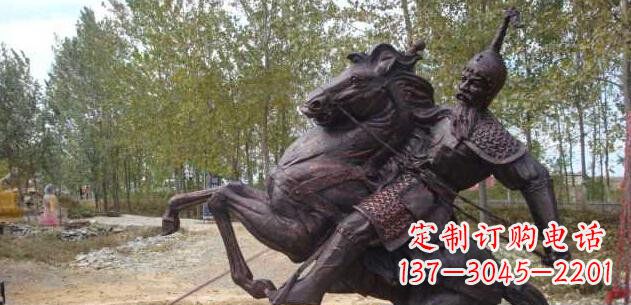 北京复古骑士马雕塑