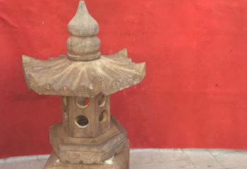 北京景观仿古石灯雕塑