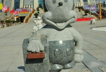北京令人惊叹的米老鼠塑像