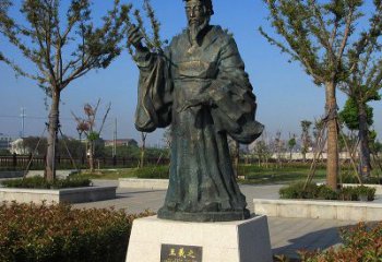 北京精美大师级铜雕——王羲之雕像