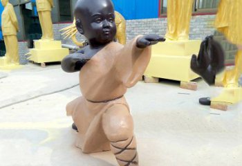 北京传承传统文化的绝佳礼品——“功夫小和尚”雕塑
