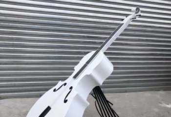 北京精致不锈钢大提琴雕塑