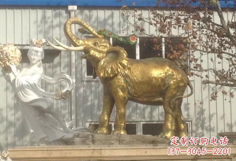 北京广场大象雕塑