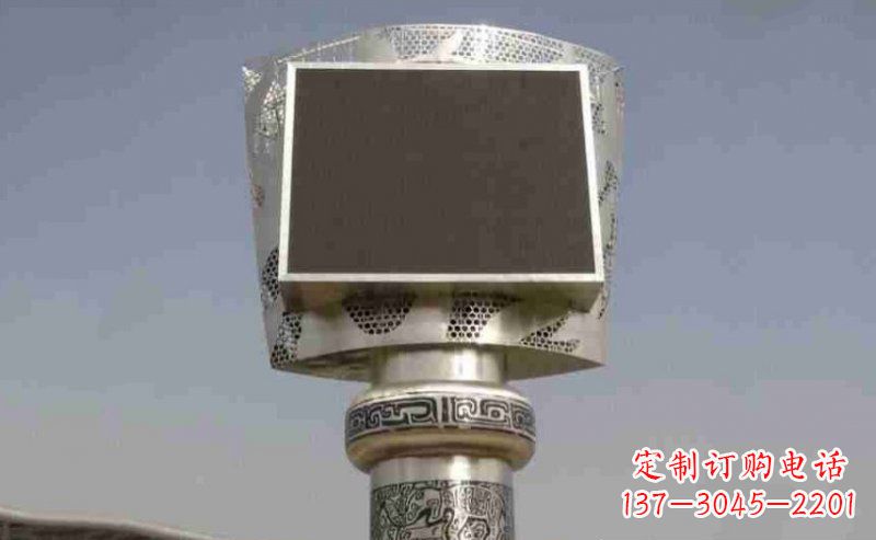 北京广场火炬不锈钢雕塑_2