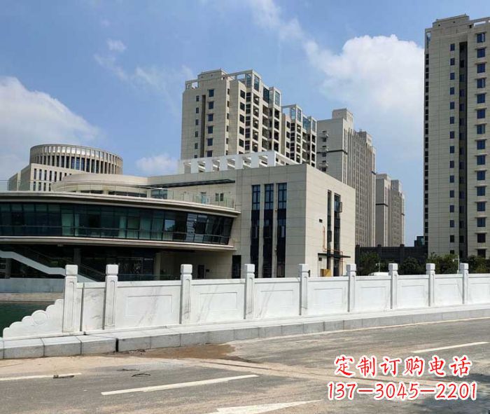 北京享受精美的广场景观大理石栏板雕塑