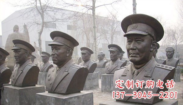 北京广场伟人头像人物铜雕