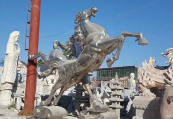 北京精致大气的不锈钢飞马雕塑