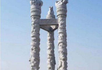 北京中领雕塑推出的高端盘龙柱石雕，是一种精美…