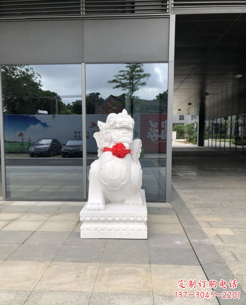 北京汉白玉貔貅案例