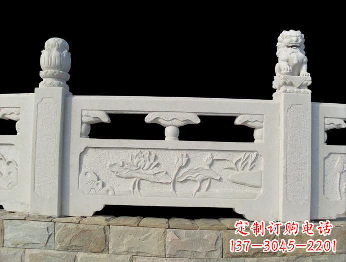 北京汉白玉桥梁栏板雕塑