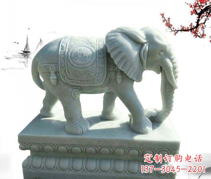 北京大象雕塑诠释华夏传统文化