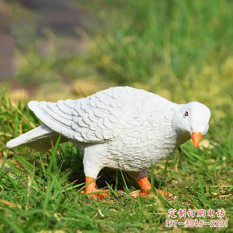 北京中领雕塑:传递和平与爱的和平鸽雕塑