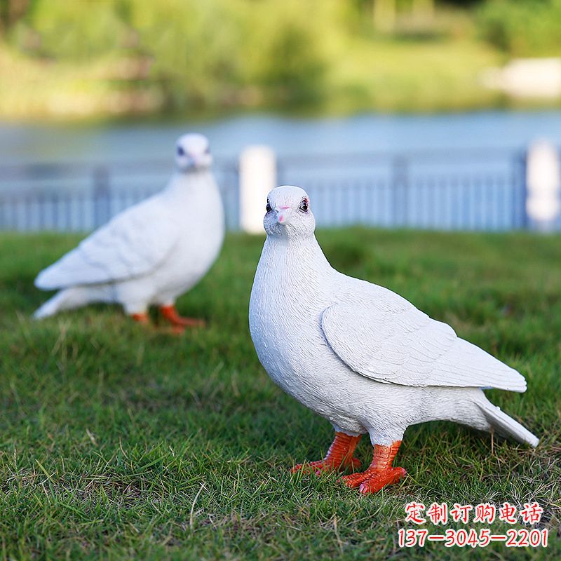 北京新型和平鸽雕塑,让爱与和平传递