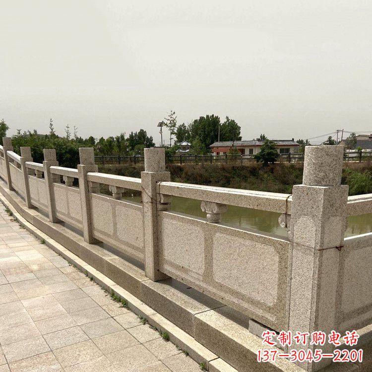 北京中领雕塑河道石栏板雕塑：定制精美绝伦